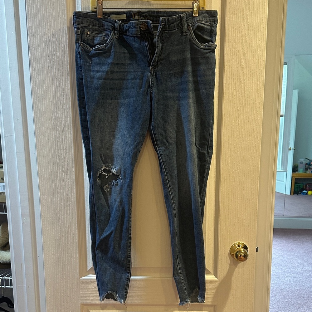 Kut from the Kloth Dark Blue Skinny Jeans
